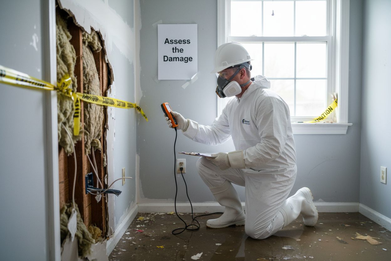 emergency restoration steps