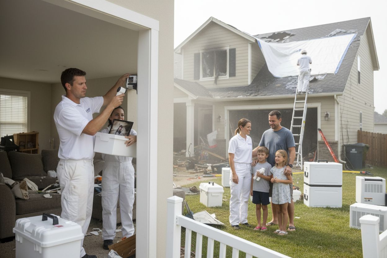 emergency restoration services team