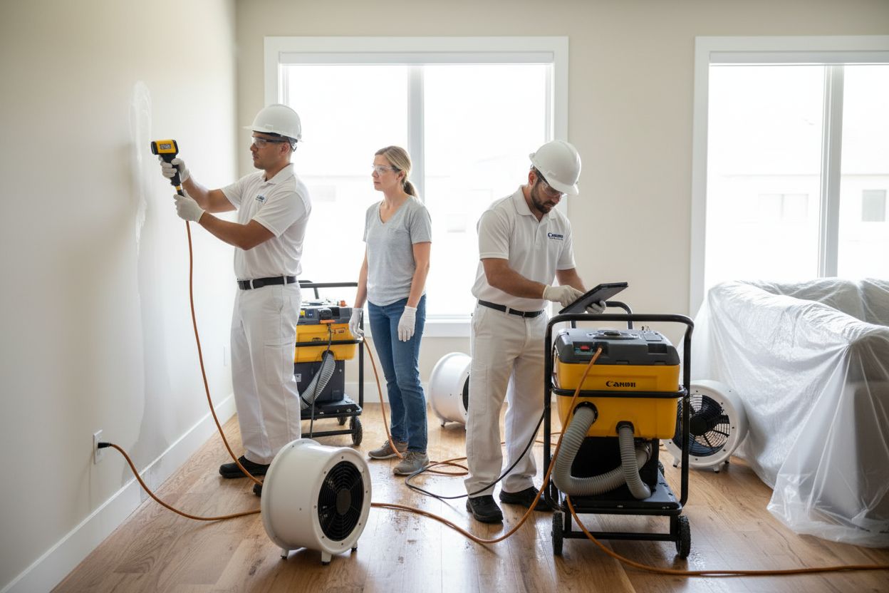 restoration contractors in action